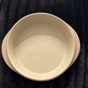 The Pampered Chef Cream Bakeware Dish